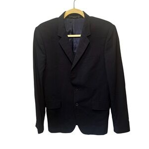 Paul Smith Mens Soho Fit Tailored Suit Jacket 38R Black Business Luxury Italy